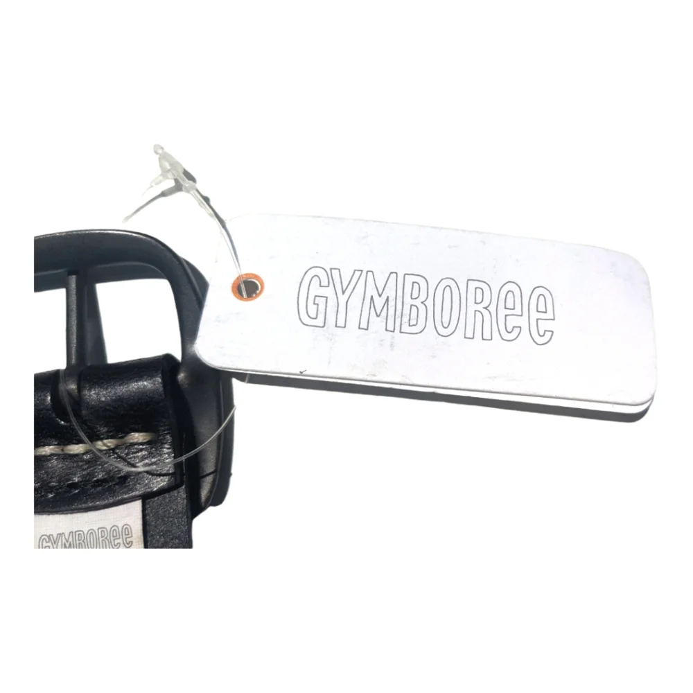 Gymboree Boys L/XL 10-16 Black 100% Leather Belt